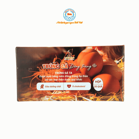 Trứng gà đông trùng Ngọc Hương