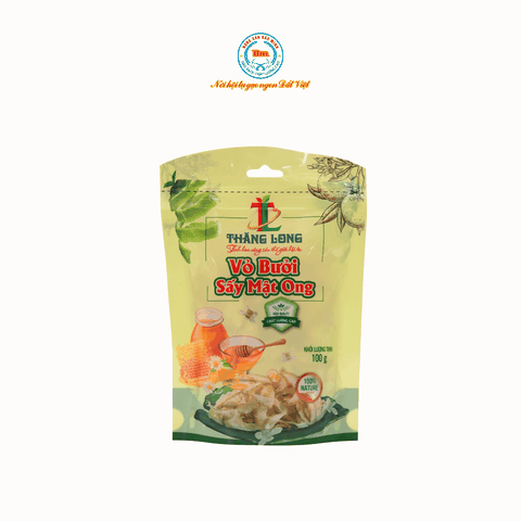 Vỏ bưởi sấy mật ong Thăng Long 100gr