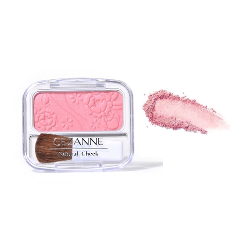 Phấn má hồng CEZANNE Nutural Cheek 4g (01 Peach Pink)