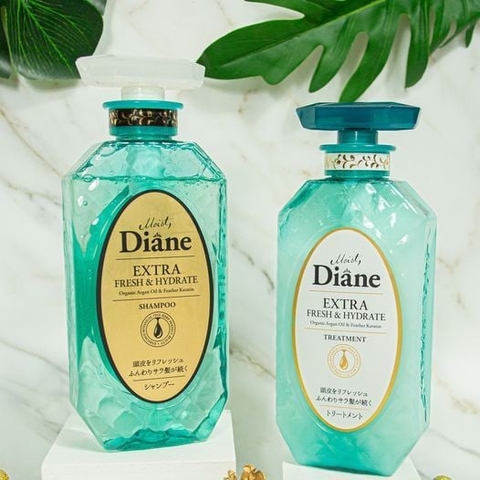 Dầu gội kiểm soát dầu Moist Diane Extra Fresh & Hydrate