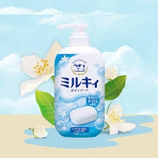 Sữa tắm Milky Body Soap chiết xuất sữa bò (4 mùi) (Hương xà phòng)