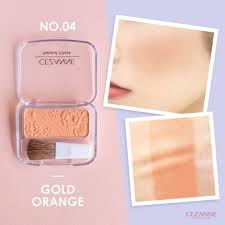Phấn má CEZANNE Natural  Cheek (04-Gold Orange)