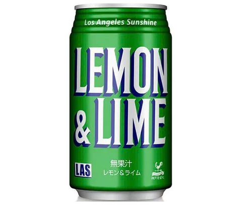 Nước ngọt có GAS LEMON LIME TOMINAGA