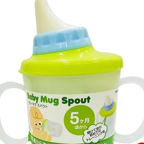 Cốc tập uống có vòi 230ml Inomata - xanh
