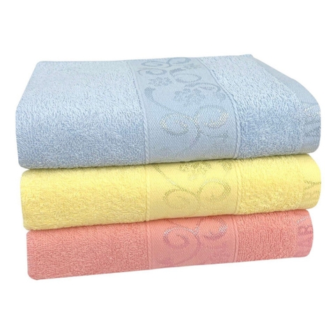 Khăn tắm Cotton S'Baby 65x120 cm (nhiều màu)