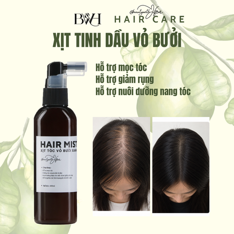 Xịt tóc Vỏ Bưởi Xanh @beautywithHan