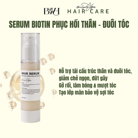 Tinh chất dưỡng phục hồi tóc Biotin @beautywithHan