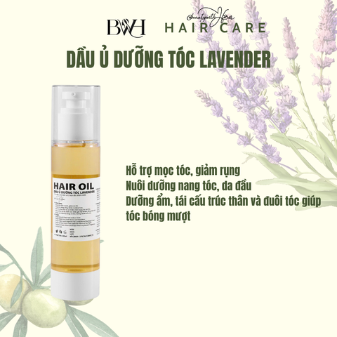 Dầu ủ dưỡng tóc Lavender @beautywithHan