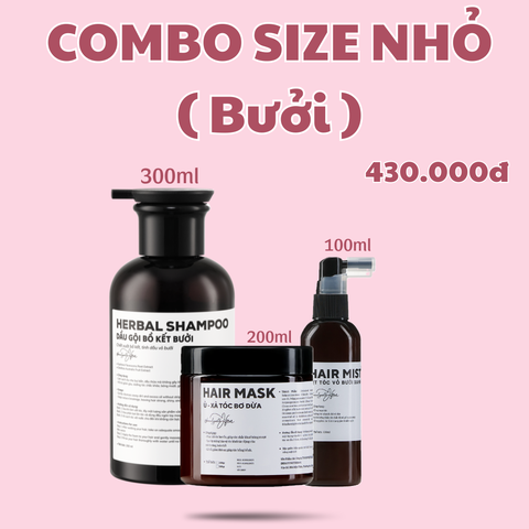 Bộ sản phẩm chăm sóc tóc @beautywithHan