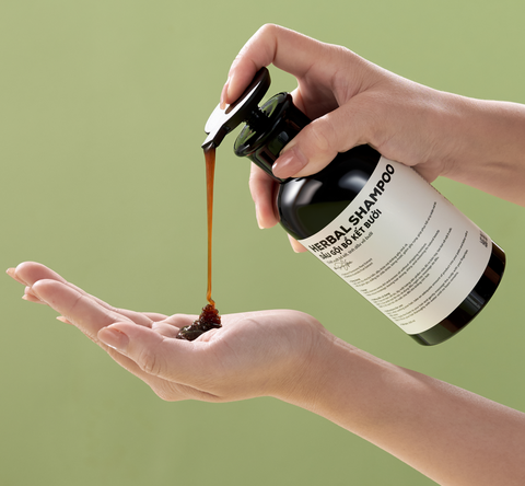 HERBAL SHAMPOO - Dầu gội Bồ Kết Bưởi @beautywithHan