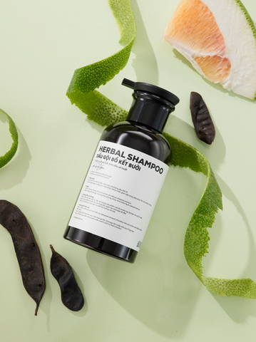 HERBAL SHAMPOO - Dầu gội Bồ Kết Bưởi @beautywithHan
