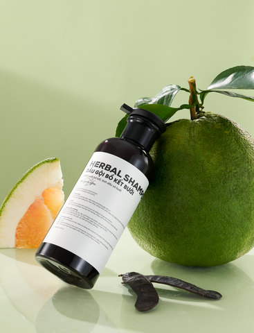 HERBAL SHAMPOO - Dầu gội Bồ Kết Bưởi @beautywithHan