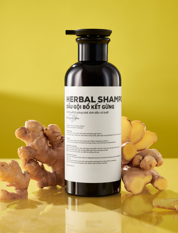 HERBAL SHAMPOO - Dầu gội Bồ Kết Gừng @beautywithHan