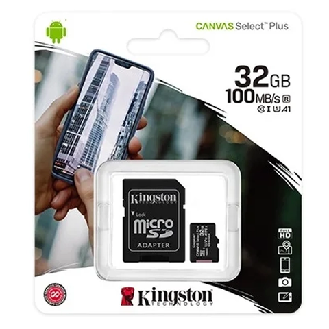 Thẻ Nhớ Kingston 32GB microSDHC Class 10 100 MB/s Chính Hãng
