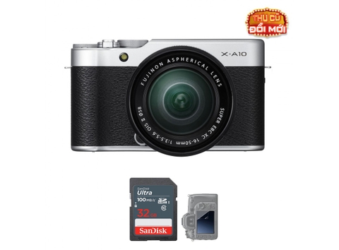 Fujifilm X-A10 + Kit 16-50mm - Cũ Likenew 99%