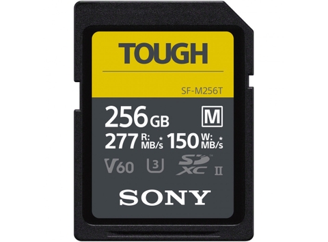 Thẻ nhớ SDXC Sony 256GB SF-M TOUGH UHS-II 277MB/s Chính Hãng