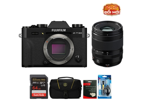 Fujifilm X-T30 II + XF 16-50mm f/2.8-4.8 – Chính hãng