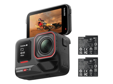 Insta360 Ace Pro 2 Battery Bundle (Chính hãng) (Black)