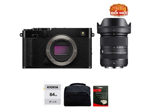 Fujifilm X-E5 + Lens Sigma 18-50mm f/2.8 (Chính hãng)