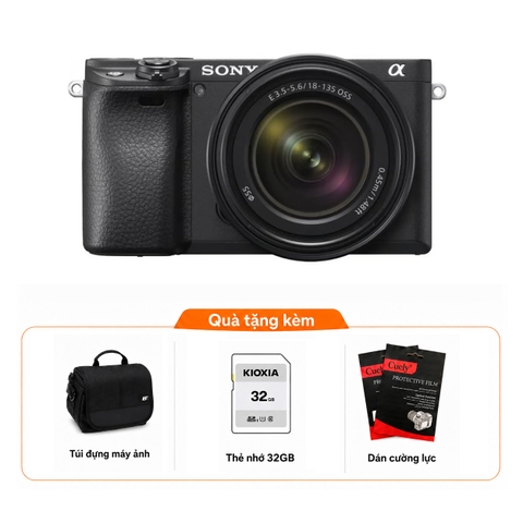 Sony a6400 + Kèm Kit Lens 18-135mm (Chính hãng)