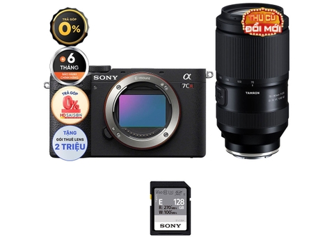 Sony A7CR Body + Kèm Lens Tamron 70-180mm f/2.8 G2 (Chính hãng)