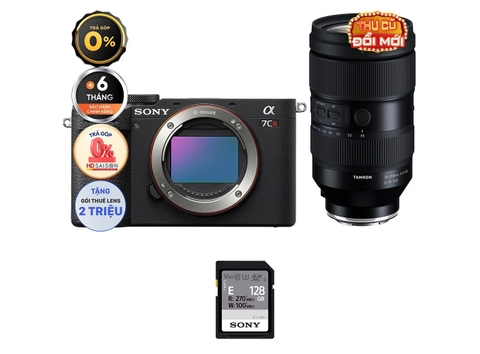 Sony A7CR Body + Kèm Lens Tamron 35-150mm f/2-2.8 (Chính hãng)