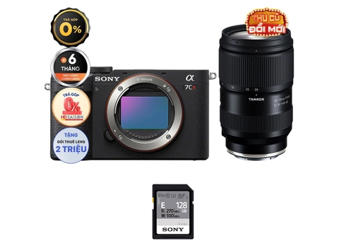 Sony A7CR Body + Kèm Lens Tamron 28-75mm f/2.8 G2 (Chính hãng)