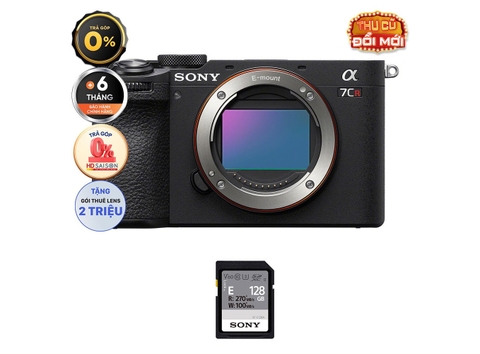 Sony A7CR Body (Chính hãng) (Thẻ Nhớ 128GB)