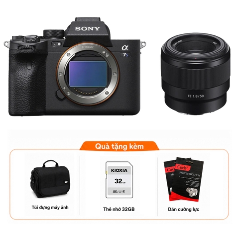Sony a7S III + Sony FE 50mm f/1.8 (Chính hãng)