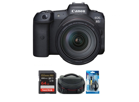Canon EOS R5 + RF 24-105mm f/4L (Chính Hãng)
