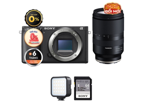 Sony a6400 (Chính hãng) + Kèm Lens Tamron 17-70mm f/2.8 III