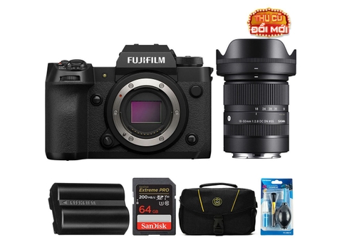 Fujifilm X-H2 (Chính hãng) (Kèm Lens Sigma 18-50mm f/2.8)