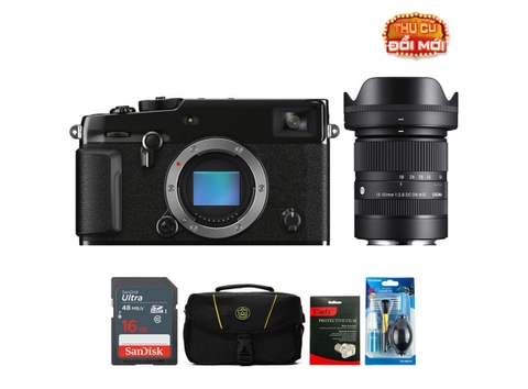 Fujifilm X-Pro3 Body + Kèm Lens Sigma 18-50mm f/2.8 (Chính hãng)