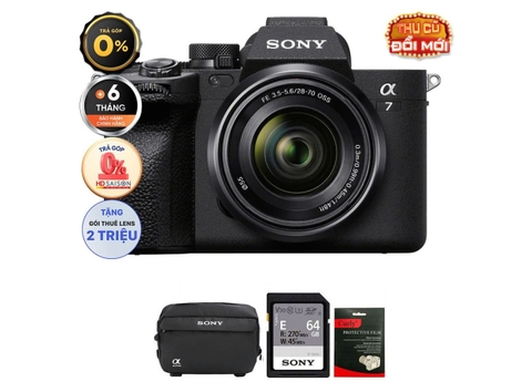 Sony A7 IV + Kèm Kit Lens 28-70mm (Chính hãng)