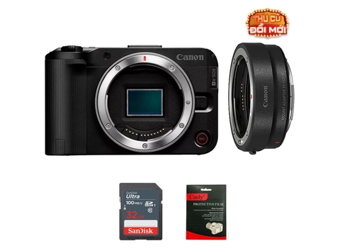Canon EOS R50 V (Chính hãng) + Ngàm chuyển Canon EF-EOS R