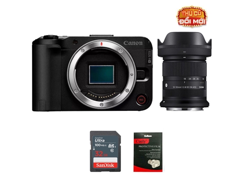 Canon EOS R50 V (Chính hãng) + Sigma 18-50mm f/2.8 DC DN