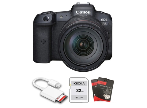 Canon EOS R5 + RF 24-105mm f/4L (Chính Hãng)