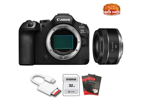 Canon EOS R6 Mark III (Chính hãng) – Kèm Lens RF 50mm f/1.8 STM
