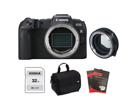 Canon EOS RP +  Ngàm Canon EF-EOS R (Chính Hãng)