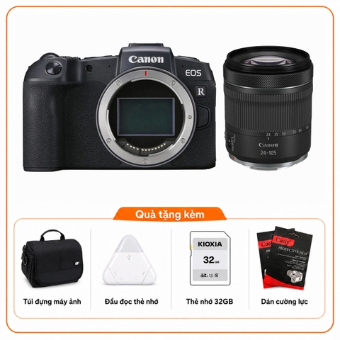 Canon EOS RP + Lens Canon RF 24-105mm f/4-7.1 (Chính Hãng)