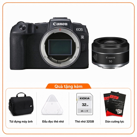 Canon EOS RP + Lens Canon RF 50mm f/1.8 STM (Chính Hãng)