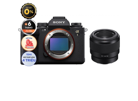 Sony A1 + Sony FE 50mm f/1.8 (Chính hãng) (Không Kèm Quà)