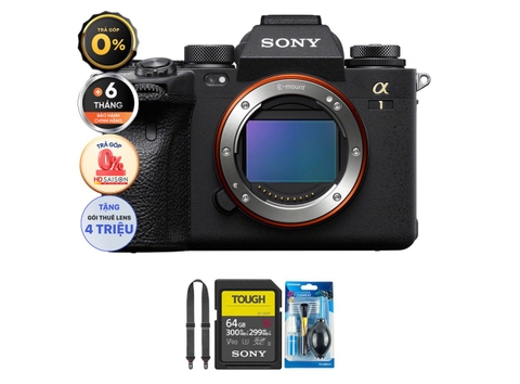 Sony A1 (Chính hãng) (Thẻ Nhớ 64GB + Dây Đeo + Bộ Vệ Sinh)