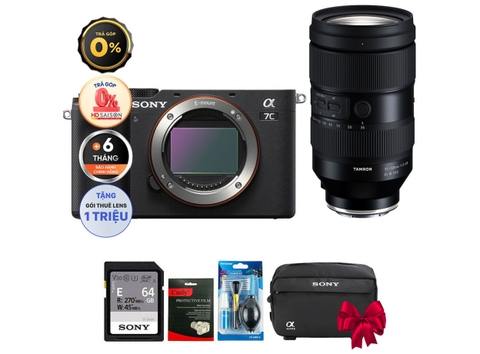 Sony A7C + Kèm Lens Tamron 35-150mm f/2-2.8 (Chính hãng)