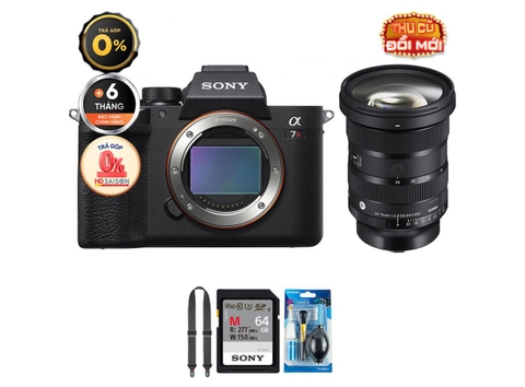 Sony A7R IVA + Sigma 24-70mm f/2.8 II (Chính hãng)