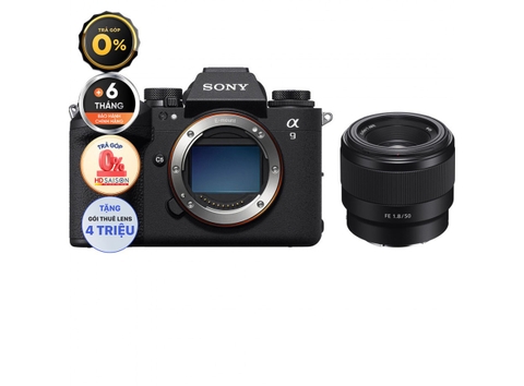Sony A9 III + Sony FE 50mm f/1.8 (Chính hãng) (Không Kèm Quà)