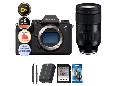 Sony A9 III + Tamron 35-150mm f/2-2.8 (Chính hãng) (Pin + Thẻ Nhớ 64GB + Dây Đeo + Bộ Vệ Sinh)