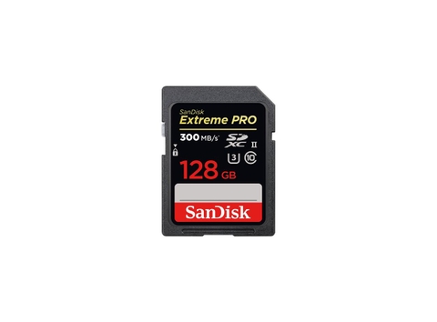 Thẻ nhớ SDXC SanDisk Extreme Pro UHS-II 128GB – 300MB/s Chính Hãng