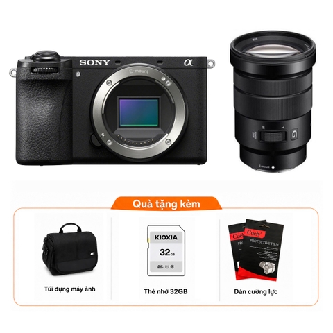 Sony ZV-E10 + Kèm Lens Sony E 18-105mm f/4, Black (Chính hãng)