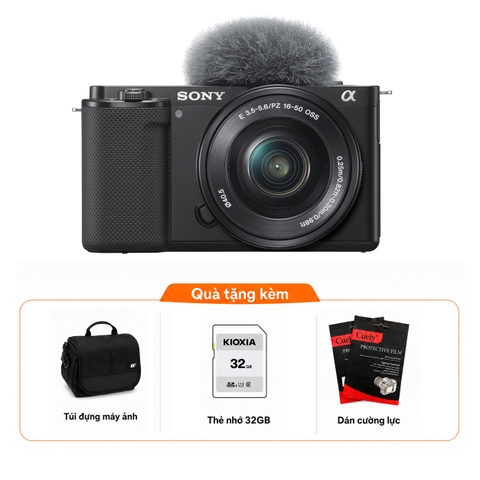 Sony ZV-E10 + Kèm Kit Lens 16-50mm (Chính hãng)